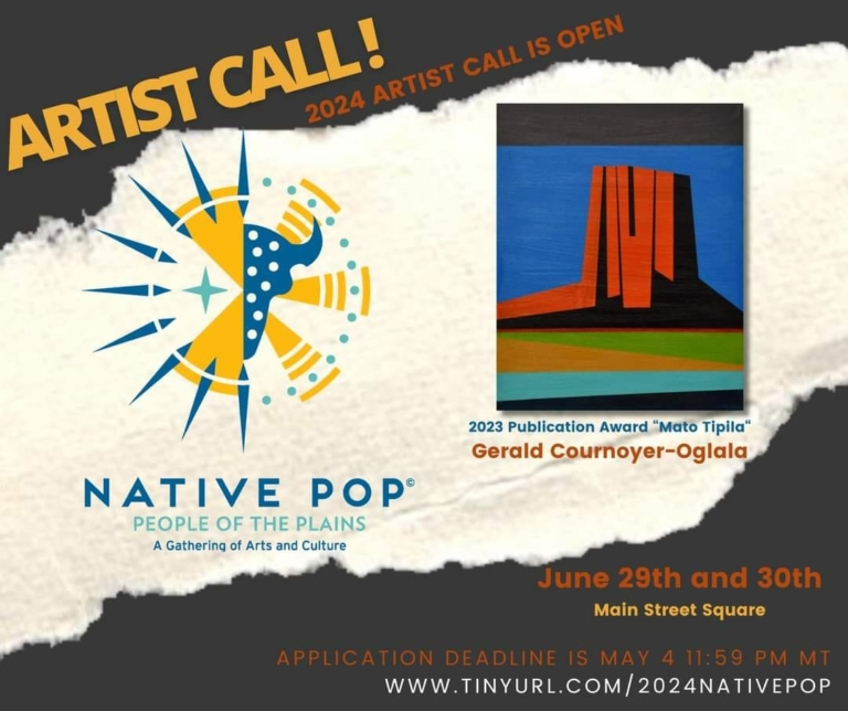 Native POP: People of the Plains | Artist Call - Arts South Dakota